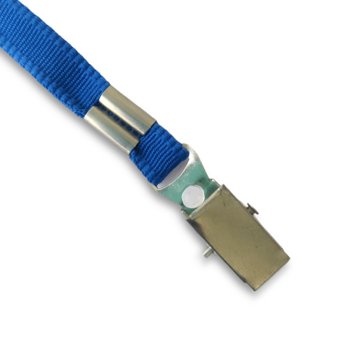 14mm Plain Flat Dori Polyester Lanyard with Eco Clip_ F-17