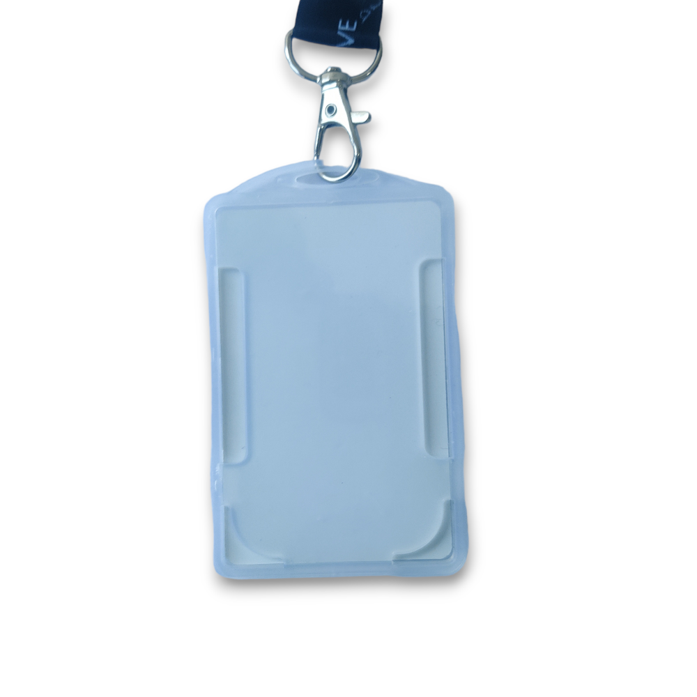 Vertical ID Card Holder with Natural Color_CH -36 -V